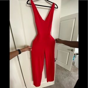Red Express size small jumpsuit